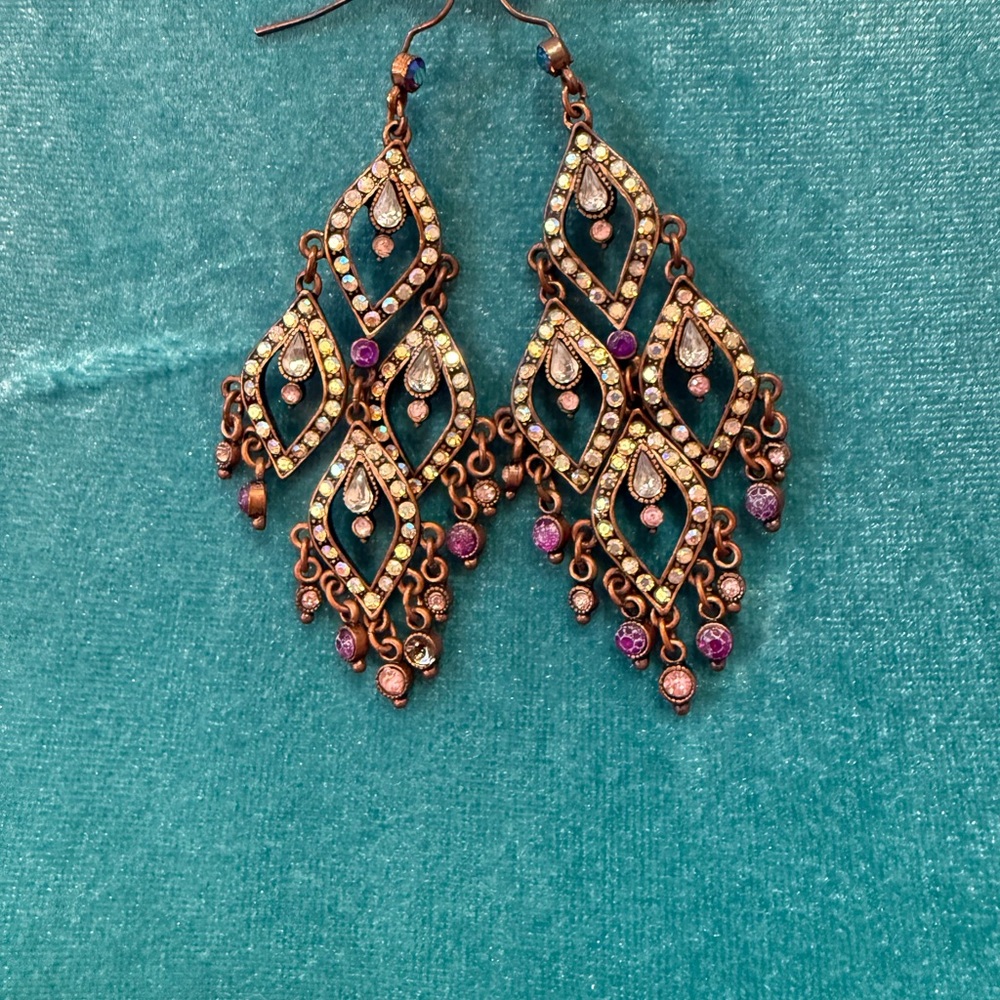 Lia Sophia Elegant Dangle Earrings
